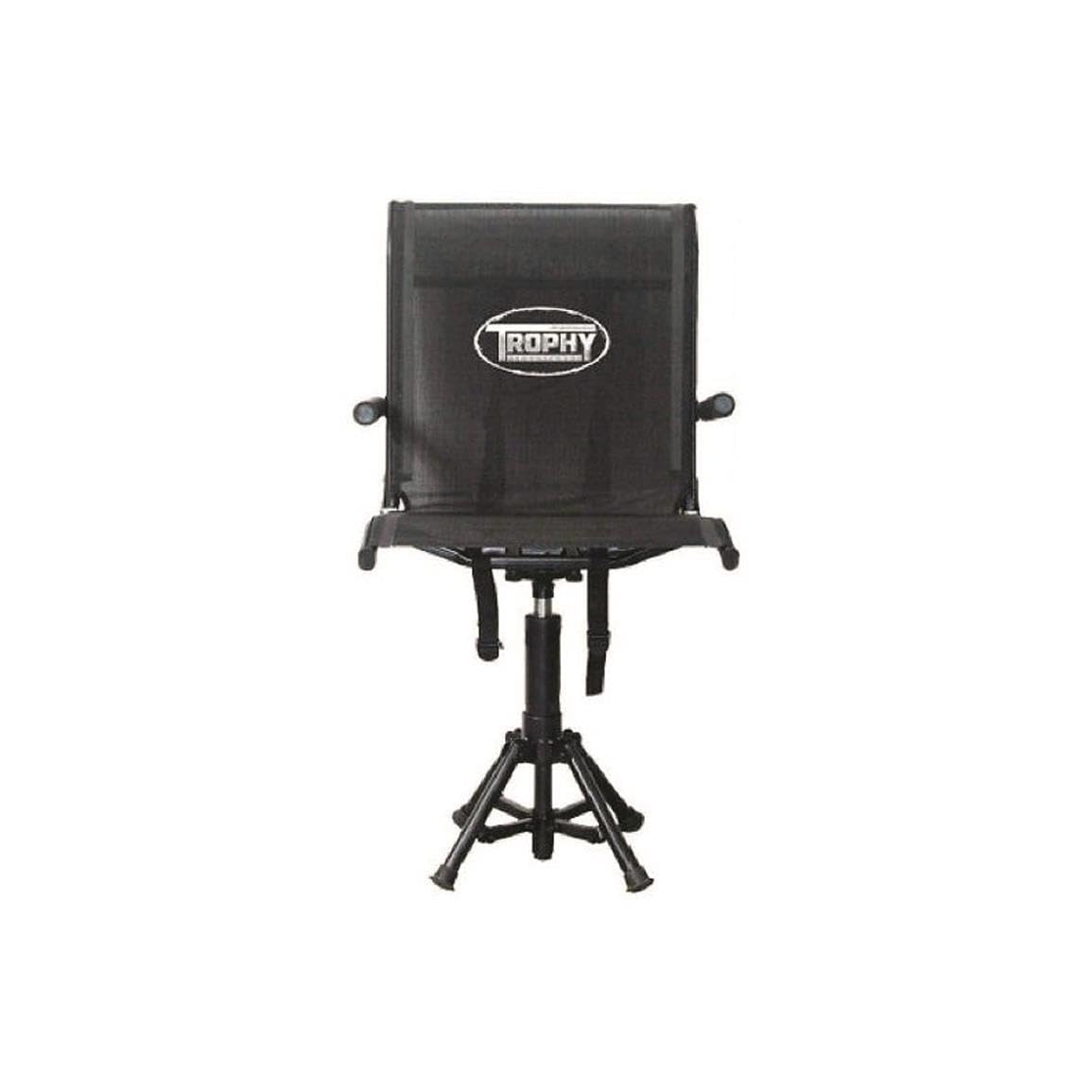 Trophy Swivel Chair Trophy Treestands, Solid Black, TA943