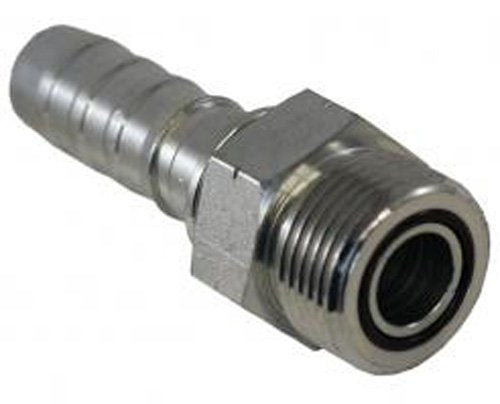 GlobalSpiral Couplings Gates 12GS-12MFFORXBULK, Male Flat-Face O-Ring, Zinc Plated Carbon Steel, 3.50", 3/4" ID (Pack of 60)