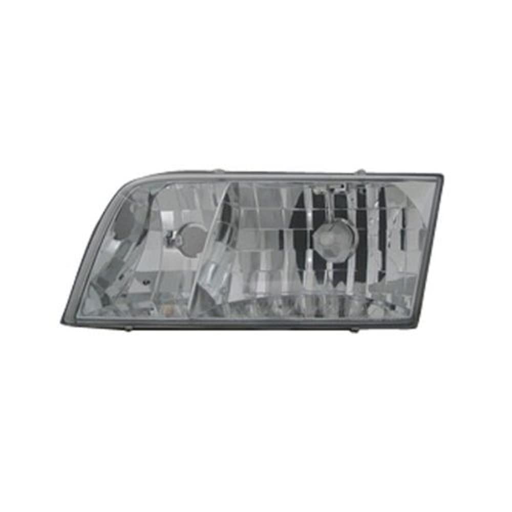 Right TYC Headlight Assembly Compatible with 1998-2011 Ford Crown Victoria