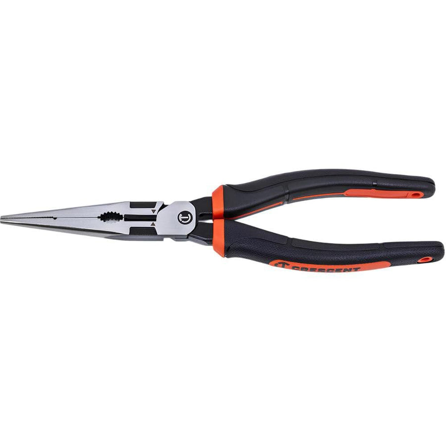 Z2 Long Nose Plier APEX Tool Group with Cushion Grip - Cutting Pliers with Ergonomic Handle & Fastener Grip - 6" - Z6546CG-06