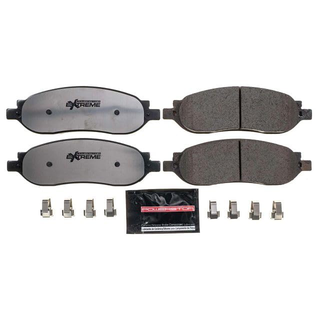 Power Stop Z36-1068 Z36 Truck and Tow Brake Pads For Ford F-250 Super Duty 2005-2007, Ford F-350 Super Duty 2005-2007 [Model Specific]