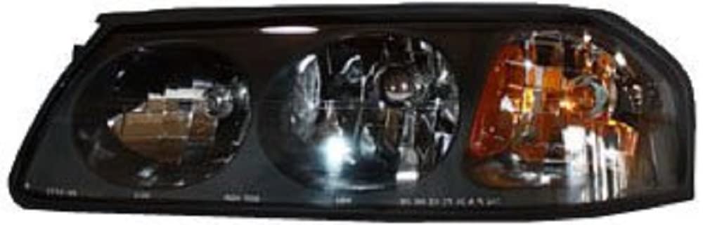 Left TYC Headlight Assembly Compatible with 2000-2004 Chevrolet Impala