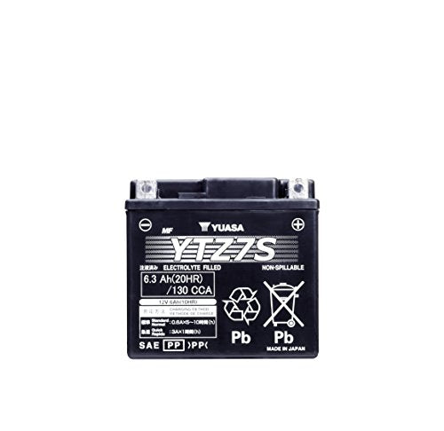 Yuasa YTZ7S Factory Activated YTZ High Performance AGM Battery