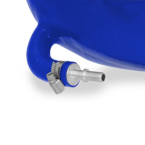 Mishimoto Silicone Induction Hose MMHOSE-MUS8-15IHBL Fits Ford Mustang GT 2015-2018 Blue