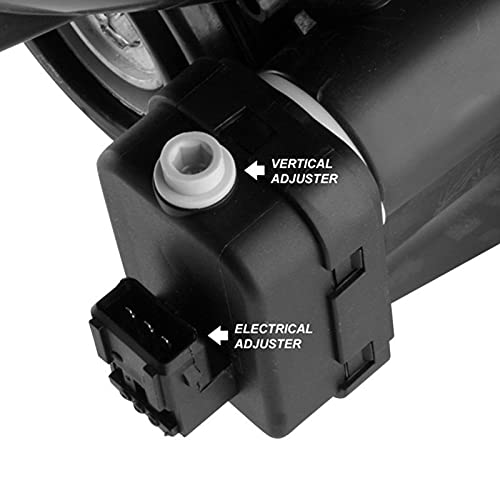 Headlight Xtune HD-JH-NA104D-AM-BK, 1 Pack