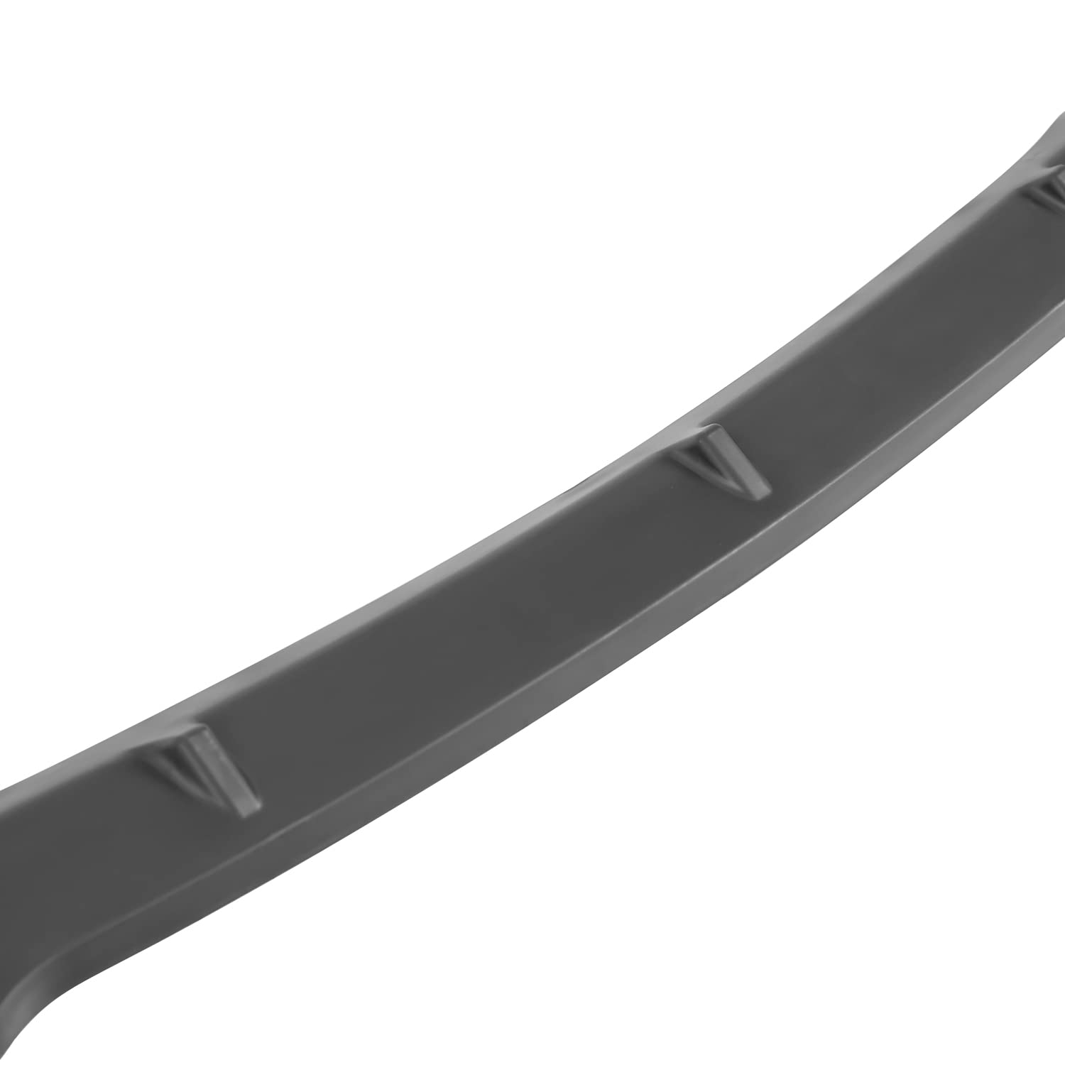 Matte Black Spec-D Tuning Front Bumper Lip Spoiler Splitter Compatible with 2014-2019 Ford Fiesta S SE Titanium