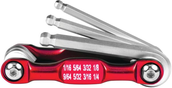 W80291 Performance Tool Aluminum Hex and Star Key Set, 3-Piece