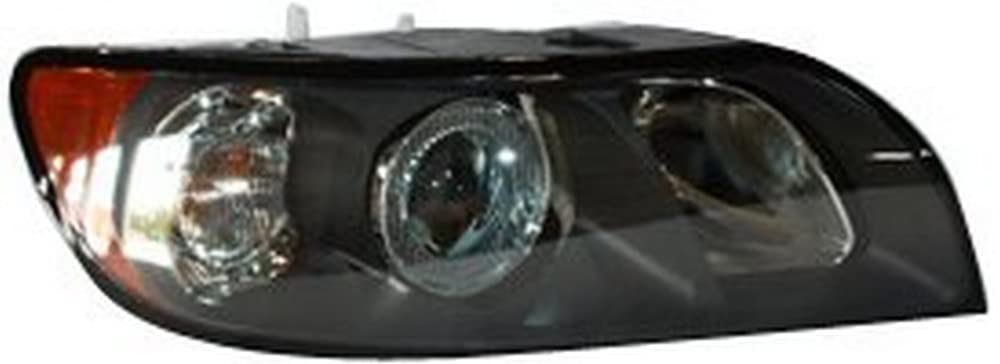 Right TYC Headlight Assembly Compatible with 2004-2007 Volvo S40