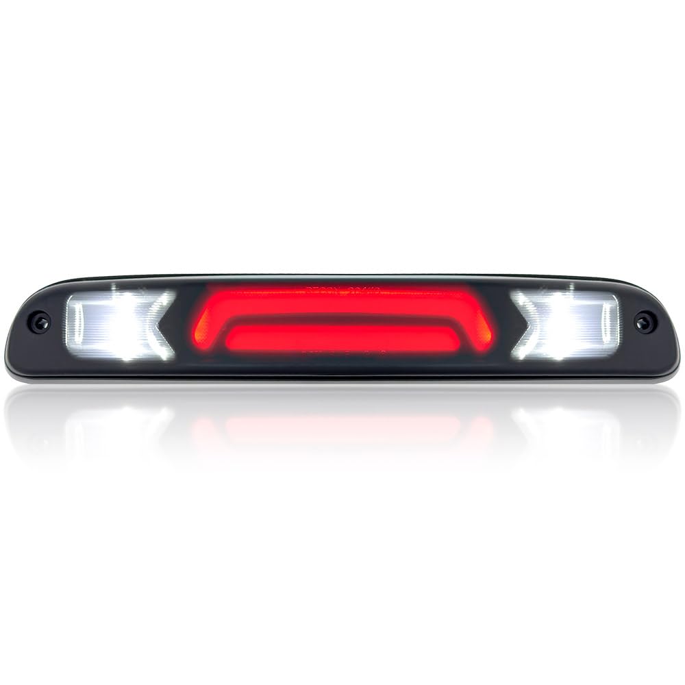 RECON - 3rd Brake Light Fits Super Duty 99-16 with Ultra High Power Scanning Red CREE XML LEDs - with Smoked Lens