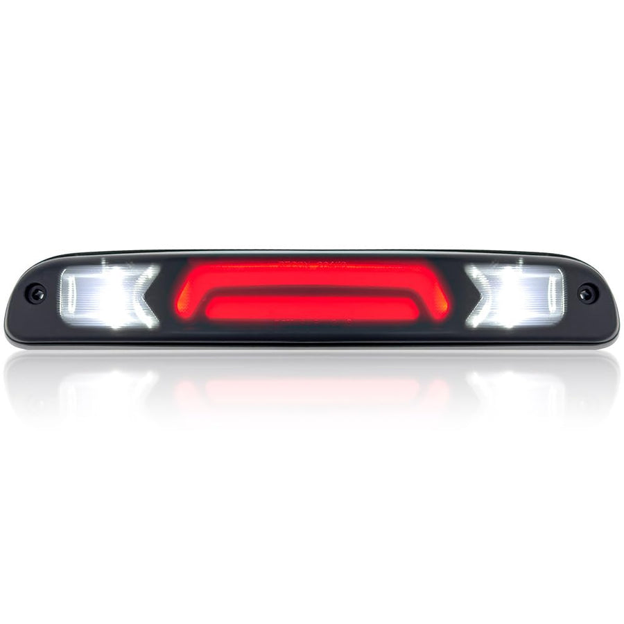 RECON - 3rd Brake Light Fits Super Duty 99-16 with Ultra High Power Scanning Red CREE XML LEDs - with Smoked Lens