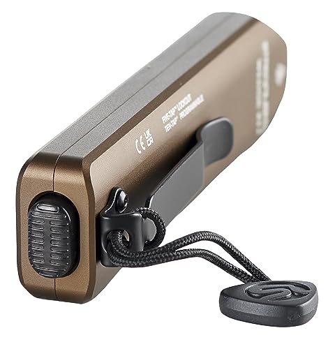Wedge XT Streamlight 500-Lumen 1,900-Candela Flat Everyday Carry Flashlight, Includes USB-Cable and Pocket Lanyard, Coyote