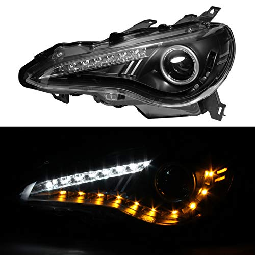 Auto Spyder 5075475 Projector Style Headlights Black/Clear