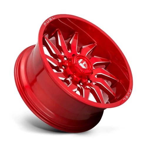 1PC Fuel D745 22X12 8X6.5 GL-RED-MIL -44MM - D74522208247
