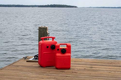 Neptune Scepter Portable 6 Gallon Fuel Tank, Red
