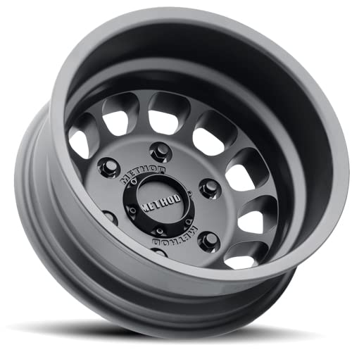 TRANSIT Method Race Wheels 901 DUALLY Black Wheel with Matte (16 x 6. inches /6 x 180 mm, -134 mm Offset)