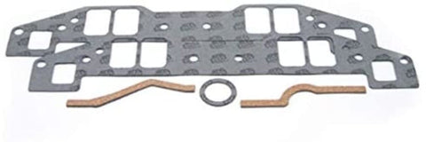 Intake Manifold Gasket SCE Gaskets, 0.062 in Thick, Composite, 1.365 x 2.195 in Rectangular Port, RHS 14-Degree Head, Small Block Chevy, Kit