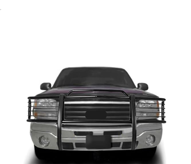 Bumper Guard Black Horse Grille brush Modular Compatible with 1999-2002 Silverado 1500|00-06 Suburban 1500|2000-2006 Tahoe|2000-2006 GMC Yukon|00-06 GMC Yukon XL 1500-17GT23MA