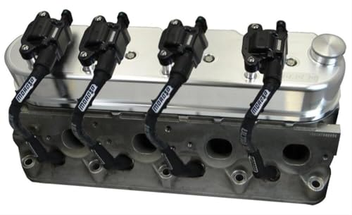 Ultra 40 Moroso Black Sleeved Spark Plug Wires, Fits GM LS Engines w/Moroso Billet Valve Covers