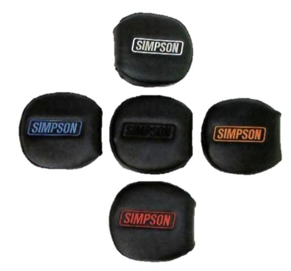 2021B Simpson Racing Door Latch Pads Blue Pair