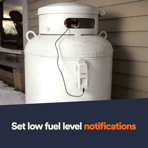 Generac 7009 Propane Tank Fuel Level Monitor LTE - Real-Time Gauge, Mobile Link Integration - Avoid Run-Outs - Compatible with Generac Generators - Reliable 4G LTE Coverage