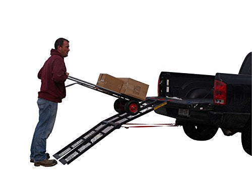 Steel Erickson Loading Ramp (Center-Folding Mesh, 80" Long x 11" Wide, 800 lb. Rated Each, Sold Separately)