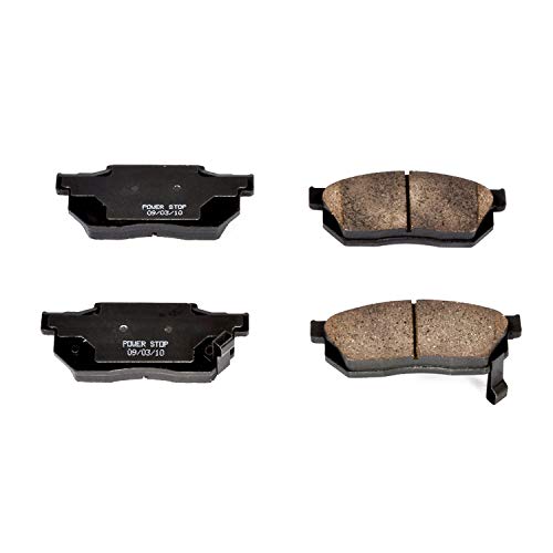 Power Stop Z16 16-256 Evolution Front Ceramic Brake Pads For Honda CRX 1988-1991, Honda Civic 1984-1987, Honda Insight 2003-2006, Honda Prelude 1983-1987 [Model Specific]
