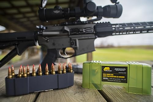 20 Round Plano Rifle Ammo Case with Slip Cover, Small