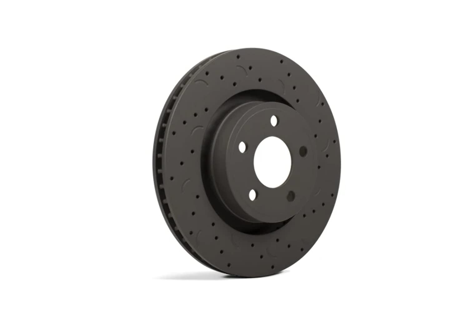 Talon Cross-Drilled and Slotted Vented Rotor, Hawk Performance Brakes, 12.44 in. Diameter, 2.5 in. Height