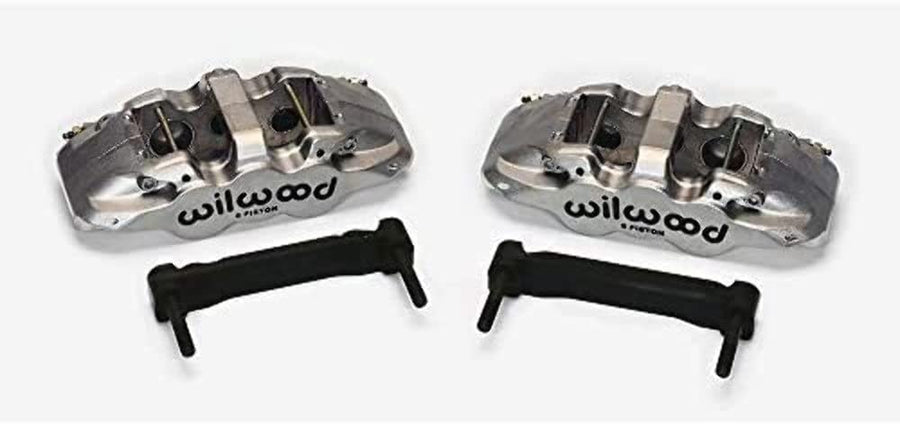 Nickel AERO6 Front Caliper & Bracket Kit