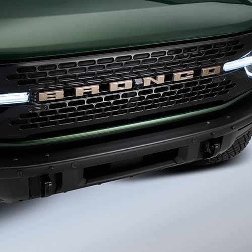 Bronze 21-23 Ford Bronco OEM Grille BRONCO Lettering Overlay Kit M1447BLBR