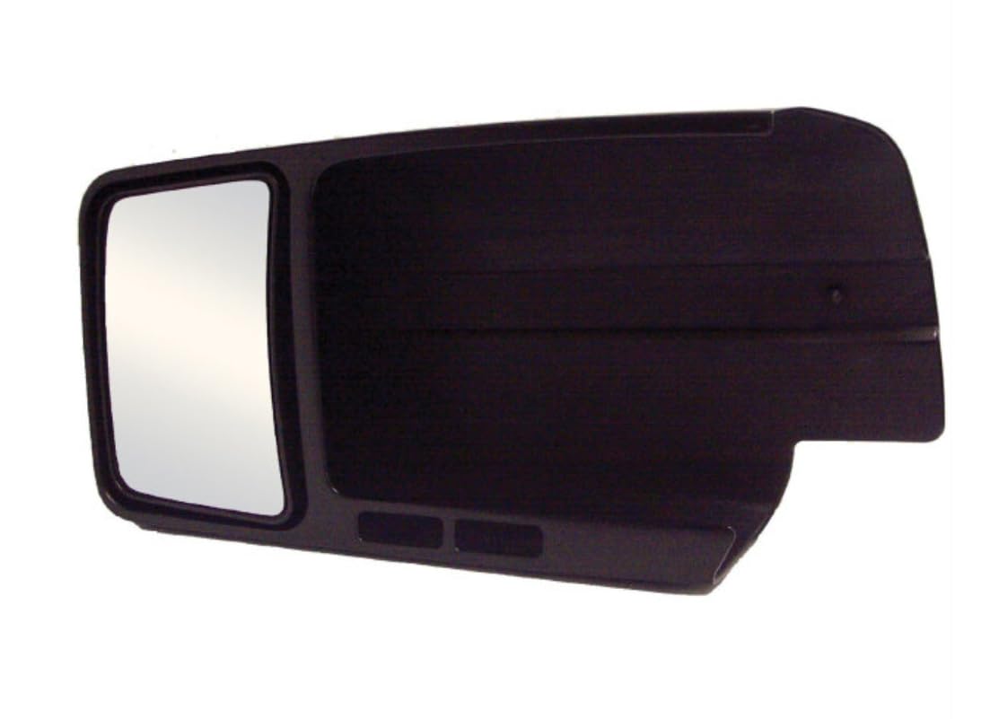 CIPA Custom Towing Mirror 11801 - Ford, Driver Side, 4.25 x 6.75 - inch, Black