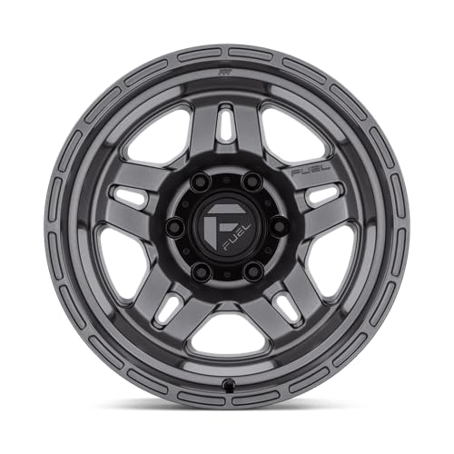 1PC Fuel D801 17X9 6X5.5 MT-GNMTL -38MM - D80117908435E