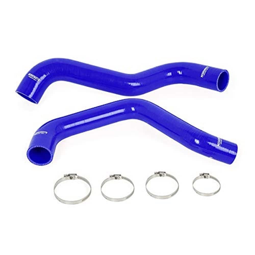 Mishimoto Silicone Coolant Hose Kit MMHOSE-RAM-04BL Compatible With Dodge Ram 1500 5.7L 2004-2008 Blue