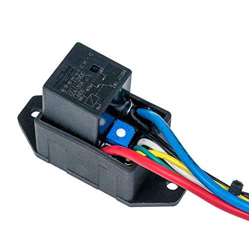 Adjustable Compact Electric Fan Controller and Relay Kit with Push-In Probe