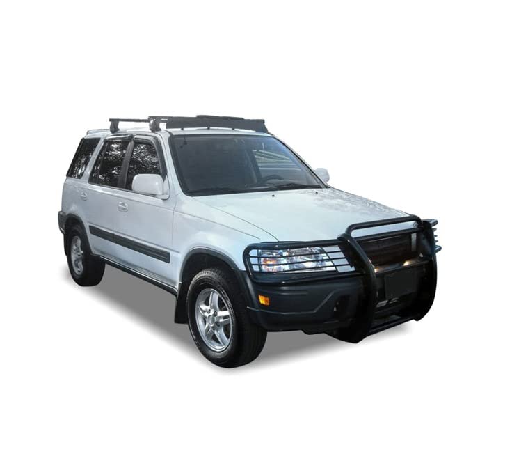 Bumper Guard Black Horse Grille brush Modular Black Compatible with 1997-2001 Honda CR-V-PG24001MA