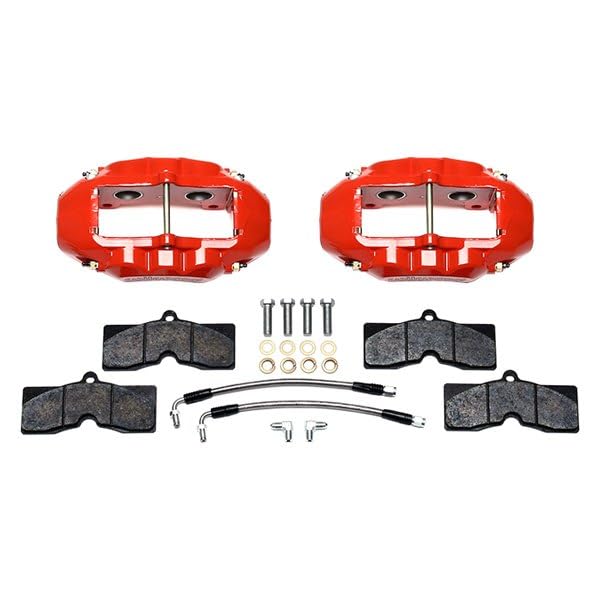 Rear Wilwood Brake Kit 65-82 Corvette Red Powdercoat