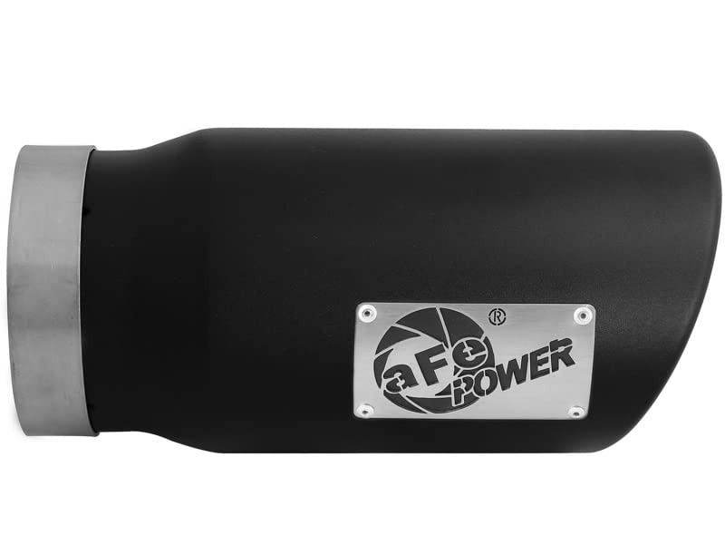 Exh Tip Advance Flow Engineering 49t50601b12, 5in X6out X12l In Bolt-On (Blk)