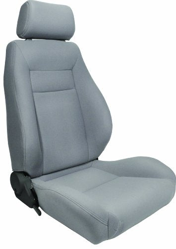 Gray Velour Racing Elite Recliner Right Seat ProCar by Scat 80-1100-62R