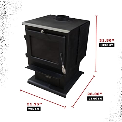 Medium Huron Wood Stove