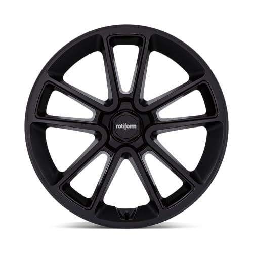 R194 Rotiform 21X9 5X112 MT-BLK-BLK-CAP 20MM - R194219044+20