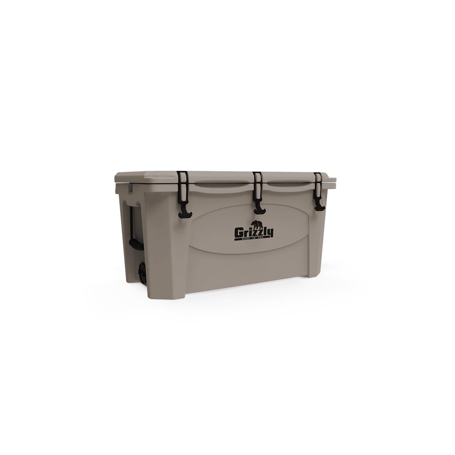 75 Cooler Grizzly | 75 qt Ice Chest Durable Rotomolded Insulated | Made in USA | Warranty for Life | for Beach Boat Camping Fishing Hunting | G75 | Whitetail