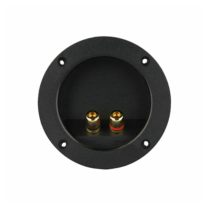 Terminal Cup Install Bay 2 Inch Round Binding Post Gold - Each (TCRBG2)