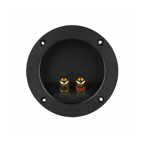 Terminal Cup Install Bay 2 Inch Round Binding Post Gold - Each (TCRBG2)