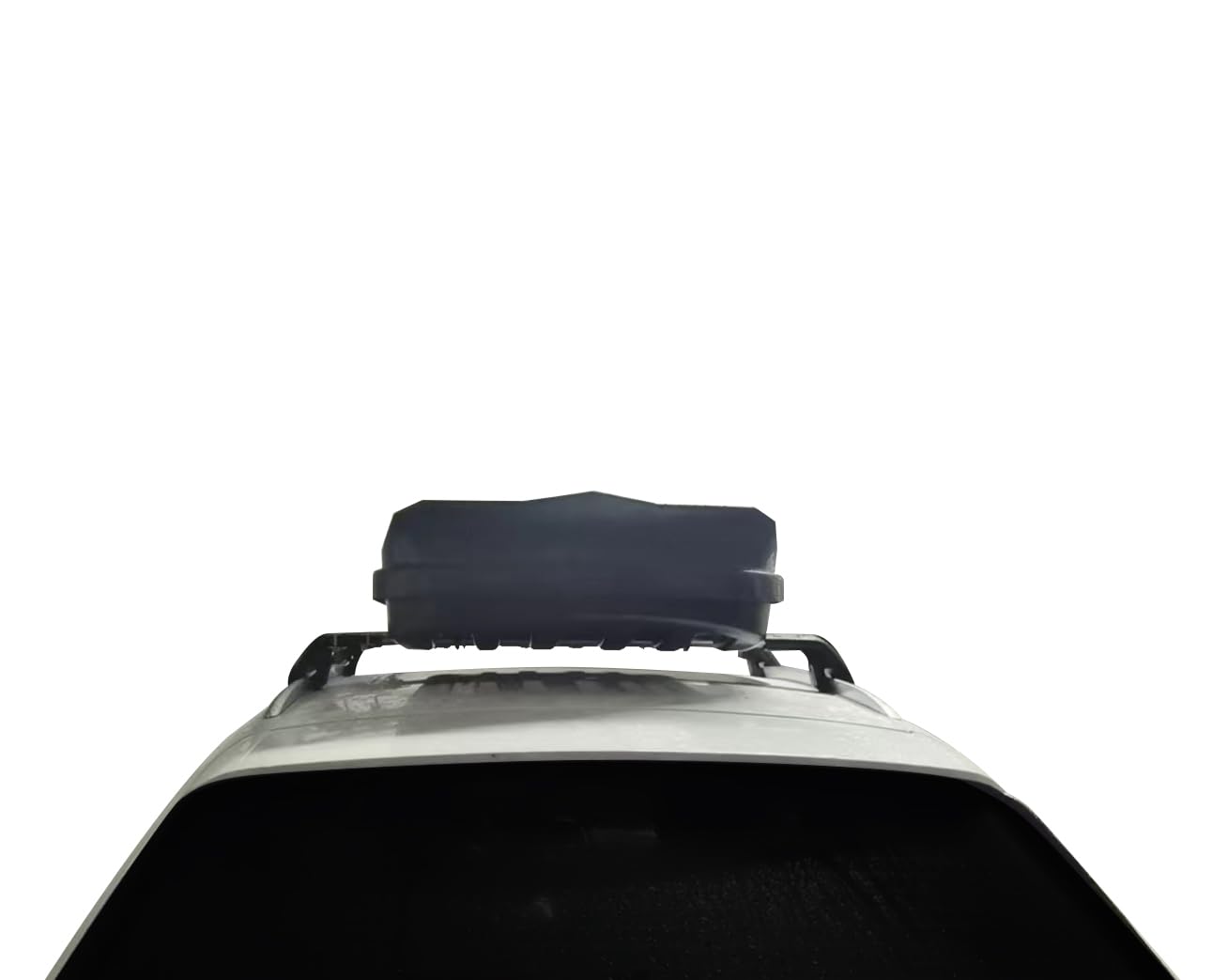 Rooftop Cargo Carrier Black Horse ABS + PMMA Hard Shell, 12 Cubic Feet Waterproof Car Roof Cargo Carrier Box w/Dual Side Opening, Security Key, 165lbs Capacity, for 29" to 80" Wide Crossbar Rack