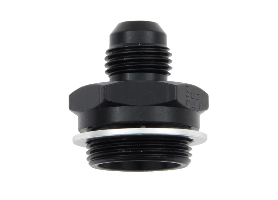 Size (-6) Black Fragola 491952-BL x 7/8-20 Dual Feed Male Adapter Fitting