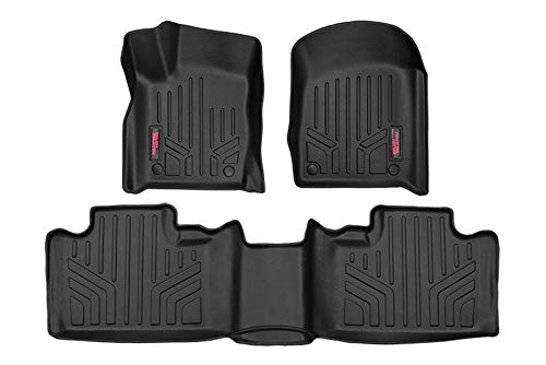 Rough Country Floor Mats for Jeep Grand Cherokee WK2 2013-2016 - M-60300, Black