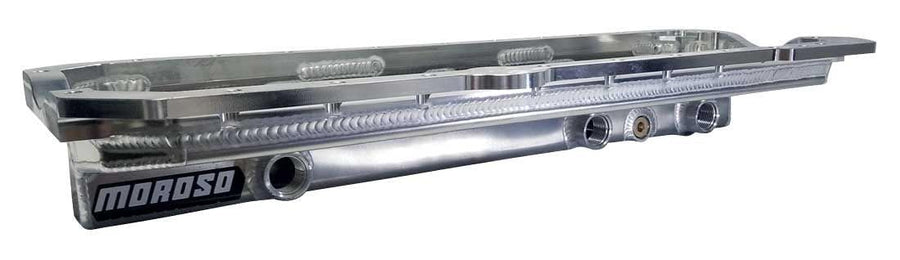 Moroso Aluminum Dry Sump Oil Pan 20938, Fits Toyota 2JZ-GE/2JZ-GTE, 3 Pick Ups