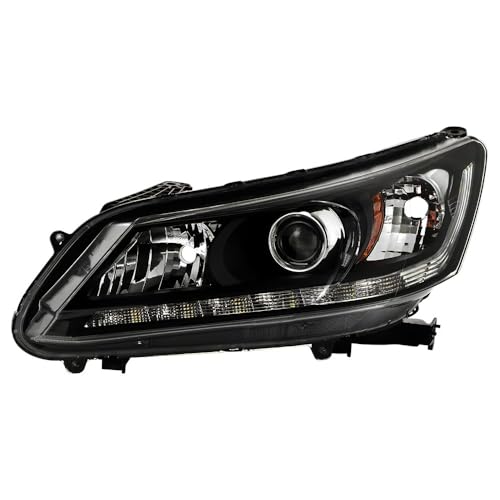 Honda Accord 13-15 Sedan Spyder (xTune) Halogen w/LED DRL (Don‘t Fit Xenon HID) Projector Headlights - OE Right