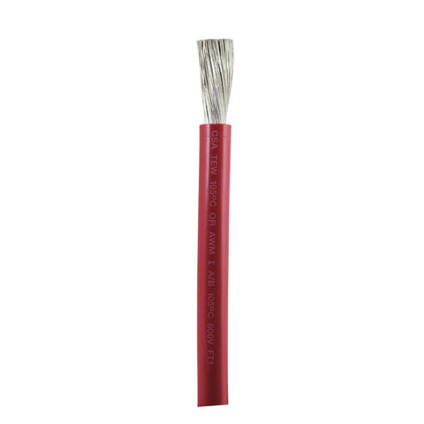 6 AWG Ancor Red Battery Cable - 25'