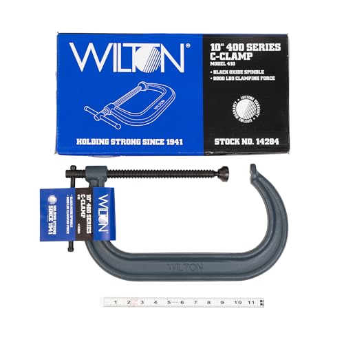 C-Clamp Wilton, 10-1/8" Opening, 5-7/8" Throat, 8000 Lbs. Clamping Force (Model 410)